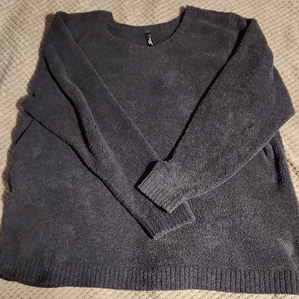 torrid Black Plush Sleep Top